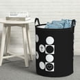 thumbnail image 7 of ZICANCN Memorial Farewell Laundry Basket Organizer, Dirty Clothes Hamper for Bathroom Kids Girls Boys Laundry Hamper Small, 7 of 7