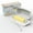 White, variant on Soul Creat Butter Dishes with Lid for Countertop Refrigerator, Plastic Butter Dish Flip Top Lid Butter Container with Spreader, Non-Slip Bottom Butter Holder Keeper (White)