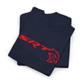 thumbnail image 3 of Hellcat Charger SRT Super Performance Auto T Shirt Black White Navy Tee - Navy / 3XL, 3 of 4