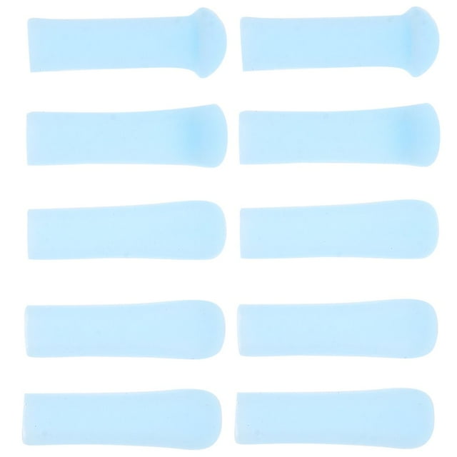 CUITING 10pcs Ear Wax Removal Replacement Tips Ear Cleaner Tips Silicone Ear Spoon Ear Pick Replacement Ear Cleaning Accessories For Teens And Adults