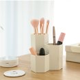 thumbnail image 4 of Coofit Pen Holder 3 Compartment Stationery Organizer Desktop Organizer Makeup Holder, 4 of 10