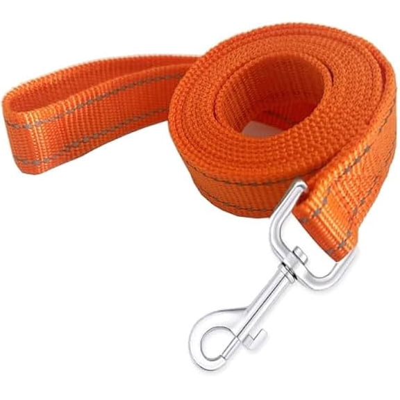 Eryueer Reflective Dog Leash 7Ft /8 Feet Long, 1 Inch Wide, for Small and Medium Dogs