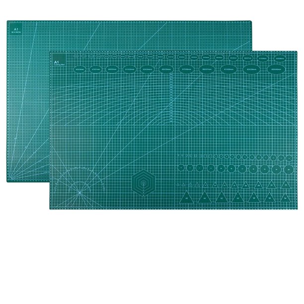 Tapete de Corte A1, 90 * 60cm Alfombrilla de Corte Grande Autorregenerable, PVC Tabla de Costura de Doble Cara Base Mat para Manualidades Arte Tela Proyectos de Álbumes de Recortes