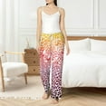 thumbnail image 6 of Lsque Leopard Skins And Heads Print Women's Pajama Pants, Lounge Pant - Comfortable Home Wear,Elastic Waistband, Stylish Design-Large, 6 of 9