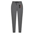 thumbnail image 6 of COSFO American Flag Mens Sweatpants Joggers Casual Gray Workout Trousers with Zipper Pockets Drawstring Elastic Waist Running Sweatpants, 6 of 7