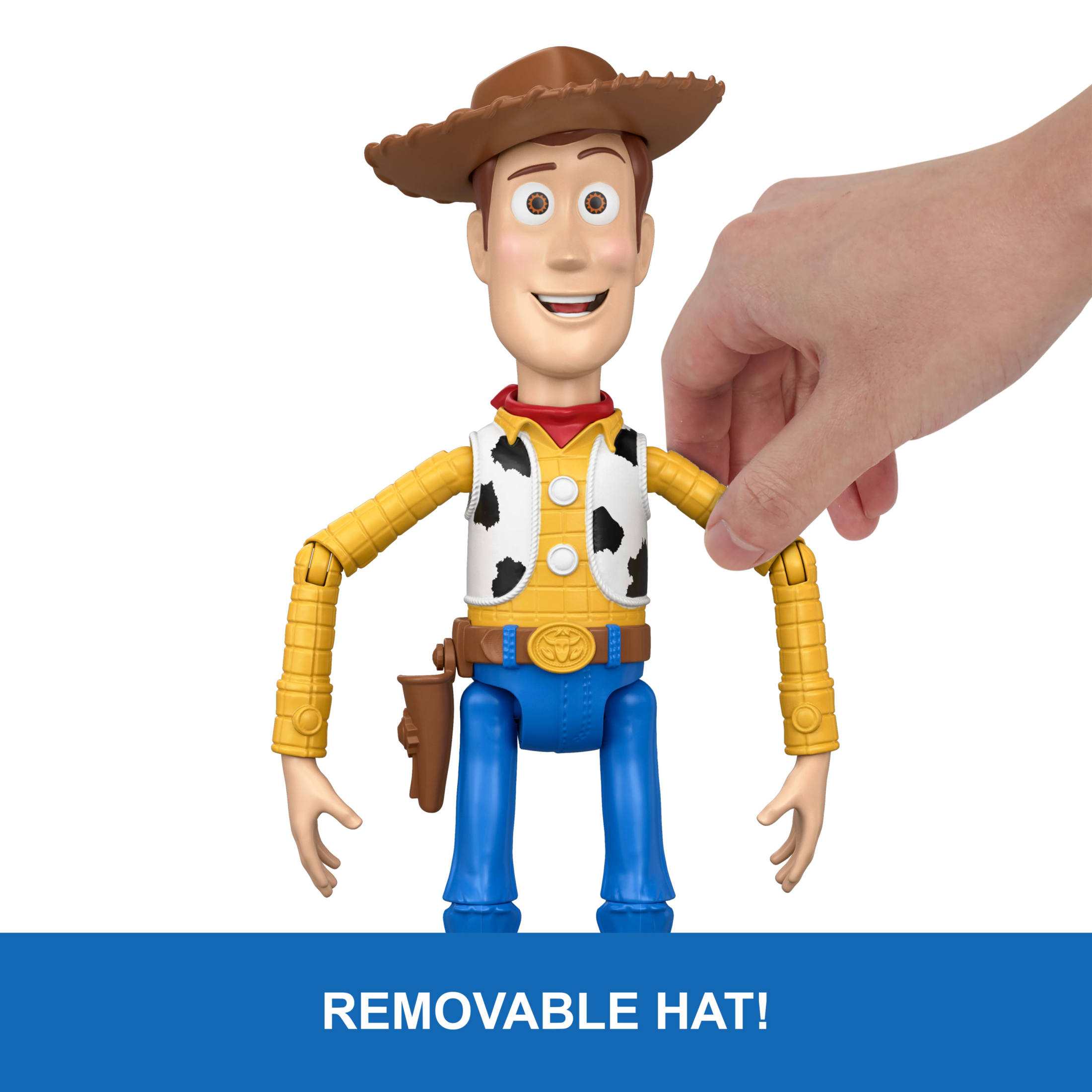 Disney Pixar Toy Story 5 Running Woody 12-Inch Figure photo 4