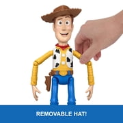 Disney and Pixar Toy Story 5 Running Woody 12 Inch Action Figure, 50 Plus Sounds