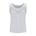 thumbnail image 6 of Xdegoge Purchase History Tank Tops for Women Sleeveless Lace Tee Shirts V Neck Summer Tops Fashion Tunic Shirts Loose Fit Dressy Casual Blouses Y2K Going Out Tops Camisetas De Mujer, 6 of 7