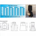 thumbnail image 3 of asddcavvf Robes pour Femmes Robe Décontractée à Manches Longues Col Rabattu Couleur Unie Boutonnée, 3 of 5
