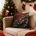 thumbnail image 7 of Christmas Decorative Pillow Covers for Couch 18x18" Christmas Decorative Pillow Cases with Soft Fabric Hidden Zipper Xmas Decorations, 7 of 7