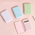 thumbnail image 5 of Calculators, Tyeign Mini Calculator Cover 8 Digits Big Buttons Large Lcd Display Operated Portable Student Finance Desktop Calculator Graphing Calculator Scientific Calculators Calculator Purple, 5 of 5
