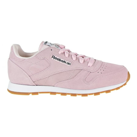 Reebok Classic Leather Pastels Big Kid's Shoes Pink/Classic White cn0569