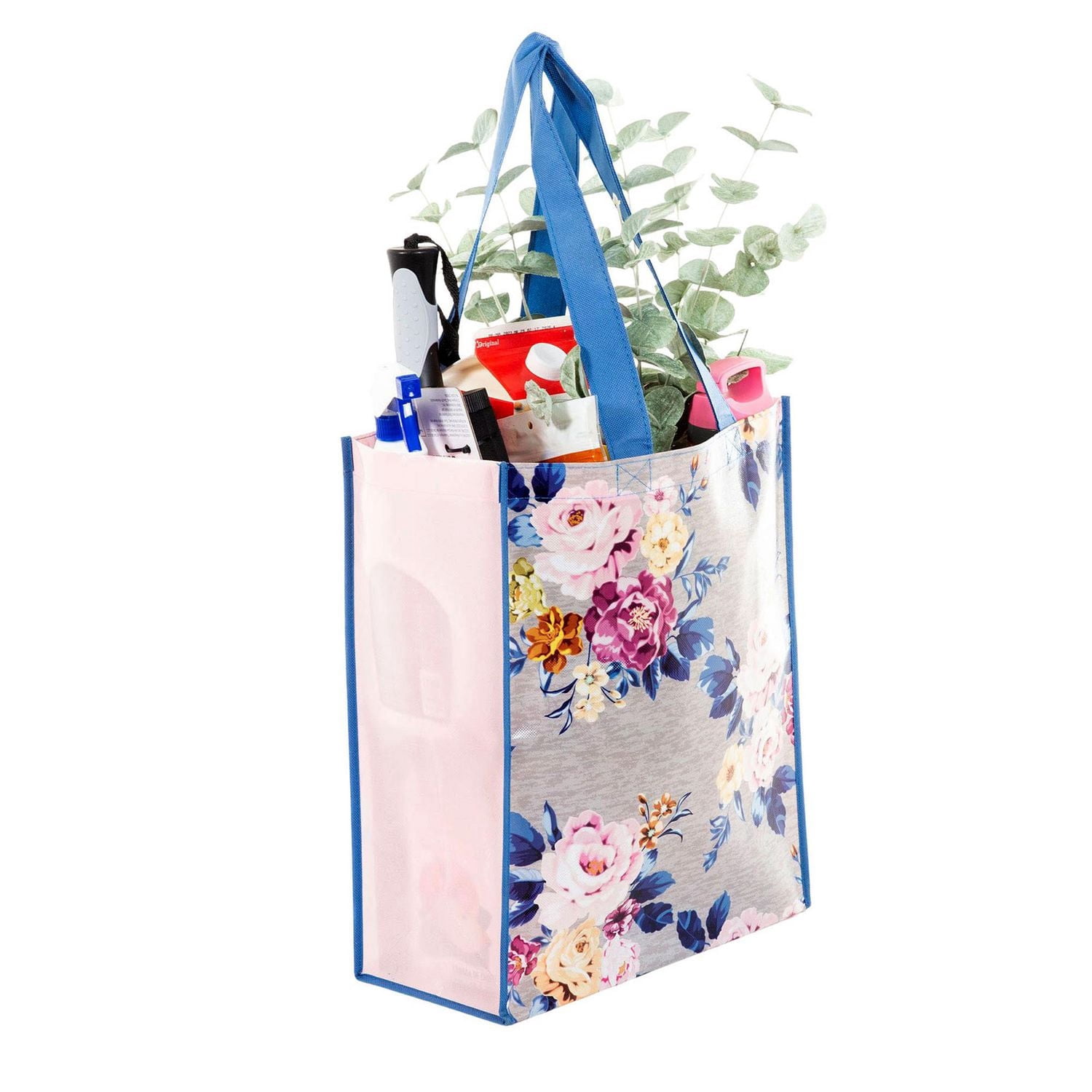 Reusable Grocery Bag with Handles, Reusable Shopping Bag for groceries