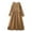 Yellow, variant on ZQUUVOU Women's Cotton Linen Dress Floral Print Long Sleeve Round Neck Linen Blend Loose Midi Length Tunic Spring Summer Beige