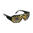 thumbnail image 1 of Gold and Black Starburst Sunglasses Macho Man Randy Savage Costume Wrestler Gift, 1 of 1