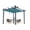 Gray, variant on EastVita 10x13 Ft Aluminum Pergola Outdoor Metal Pergola with Adjustable Canopy Reinforced Frame Outdoor Shelter for Backyard Garden and Deck - Khaki
