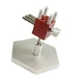 thumbnail image 2 of LOVIVER Bench Vise Aluminum Alloy Miniature Workbench Vise for Jewelry Model Figures Red, 2 of 8
