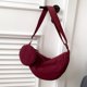 thumbnail image 2 of Monedero de axila para mujer, bolso bandolera de Color sólido, bolso informal de nailon suave para mujeres y niñas, 2 of 5