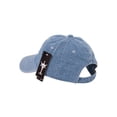 thumbnail image 5 of Snow Denim Washed Adjustable Unstructured Cap, 5 of 5