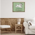 thumbnail image 4 of Stupell Industries Contemporary Stick To Basics Dog Brown Floating Frame Canvas Art, 31 x 25, by LIR, 4 of 8