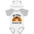 thumbnail image 3 of Inktastic My First Thanksgiving Cute Turkey Pilgrim Hat Boys or Girls Baby Bodysuit, 3 of 5