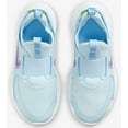 thumbnail image 4 of Nike Flex Runner 3 Little Kids' Shoes Color: Glacier Blue/University Blue/Chlorophyll/Hyper Violet Size: 13C, 4 of 8