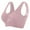 Pink, variant on Bpmpbo Sports Bras for Women Summer 2025 Clearance! Women Seamless Sports Bra Wirefree Yoga Bra With Removable Pads