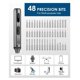 thumbnail image 3 of 52-in-1 Precision Electric Screwdriver Kit with 48 Magnetic Bits, Rechargeable, Compatible with Phone Camera Watch PC Drone, 3 of 5