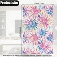 thumbnail image 3 of SCRAWLGOD Tie-Dye Pink White 3 PCS Sofa Headrest Cover Non Slip Headrest Protector for Recline Chair PU Leather Couch Head Rest Covers for Living Room,Office Chair,17x27in, 3 of 7