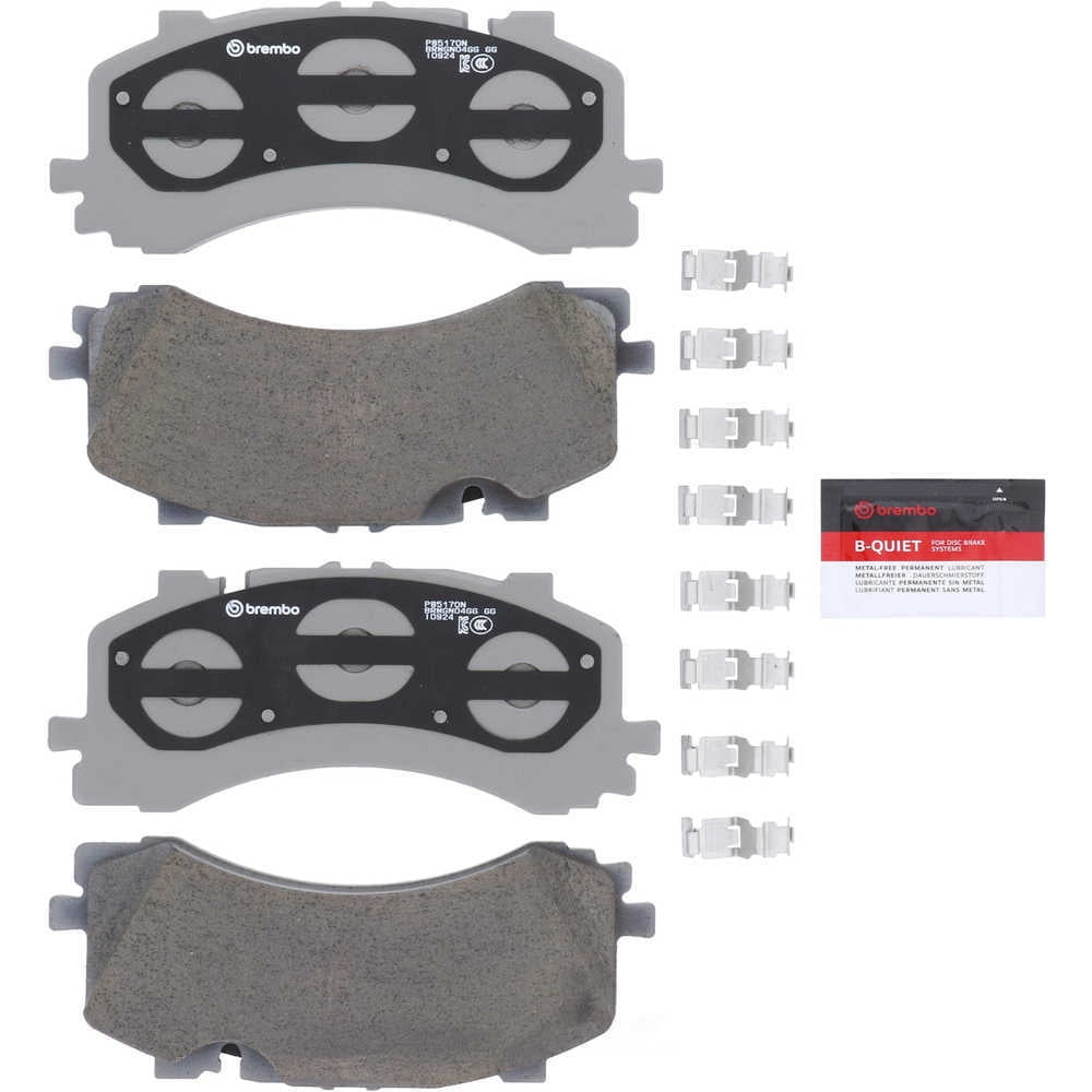 Brembo P85170N PRIME Ceramic Brake Pad Set