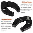 thumbnail image 4 of Justharion Gland Nut Wrench Lightweight Spanner Tool Set Portable Car Accessory, 4 of 6