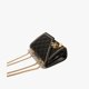 thumbnail image 4 of Bolso bandolera acolchado rómbico para mujer - Bolso bandolera de piel sintética con solapa, moda Ch, 4 of 5