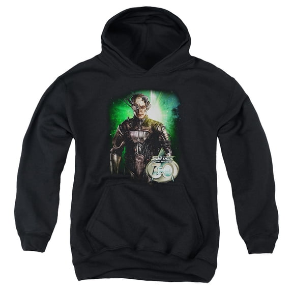 Star Trek - Borg 30 - Youth Hooded Sweatshirt - Large