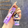 thumbnail image 4 of YIXIGGC Cute Cartoon Sanrio PVC Keychain - Cartoon Doll Keyring for Bags & Keys CJ#419-5597, 4 of 5