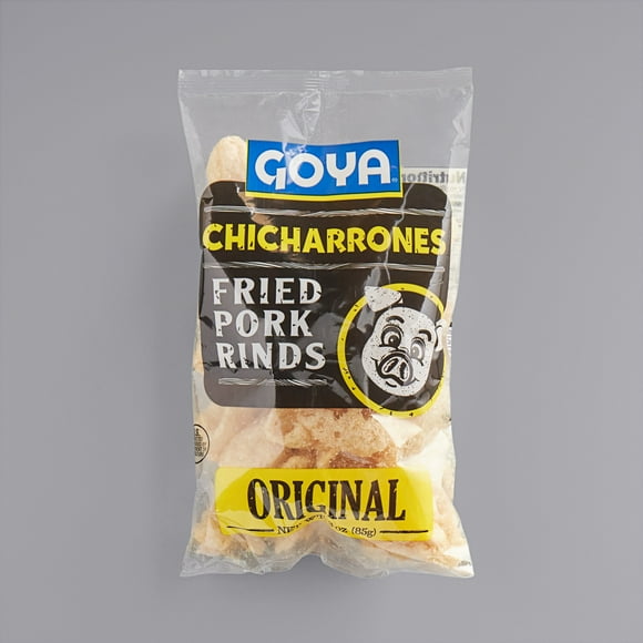 Goya Chicharrones Originaux de 3 oz - 12/boîte