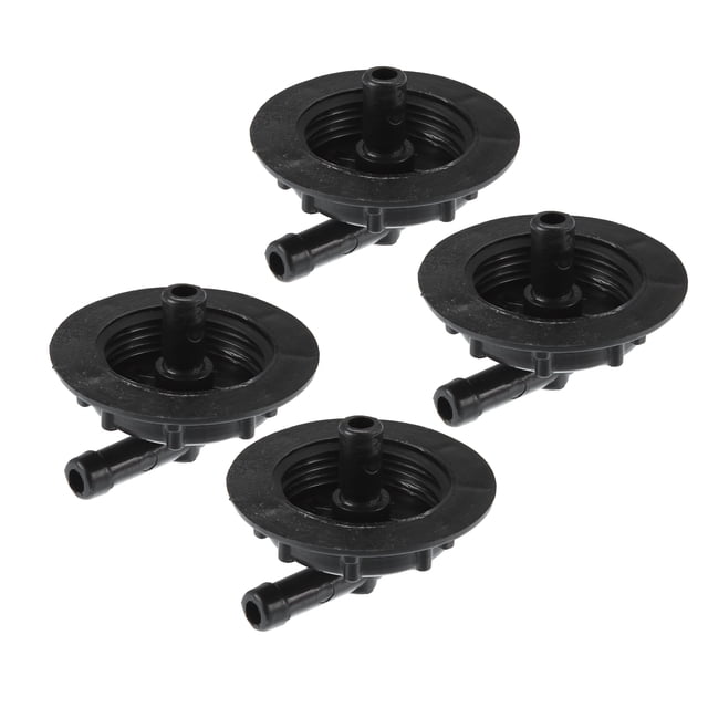 Limpiaparabrisas Lava Líquido Depósito Tapa para Honda Accord - 4 Uds Negro