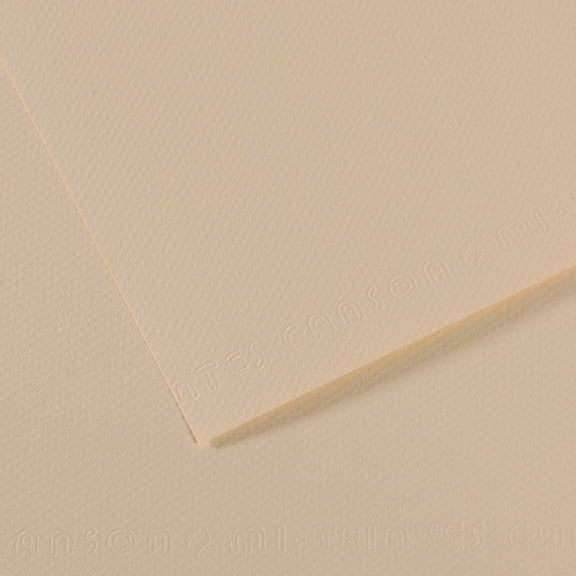 Canson Mi-Teintes Drawing Papers - 8-1/2" x 11", Eggshell, 25 Sheets