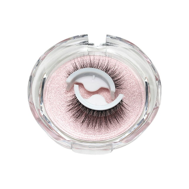 Pestañas autoadhesivas reutilizables sin pegamento, pestañas postizas naturales, pestañas largas y finas, paquete de pestañas de extensión, maquillaje, pestañas gruesas, suaves