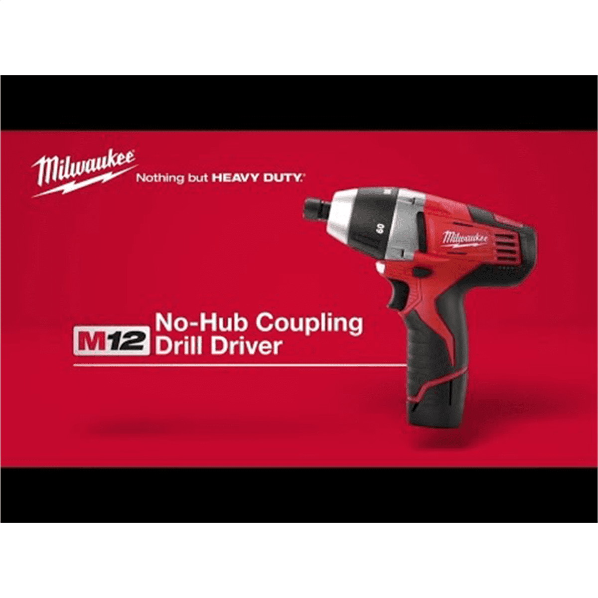 Milwaukee Tool M12 Cordless No-Hub Driver (Tool Only)