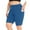 Blue, variant on Drses Workout Biker Shorts Women -High Waisted Tummy Control Spandex Booty Volleyball Shorts for Yoga Dance