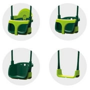 Quadpod Adjustable 4-in-1 Swing Seat - Green/Lime