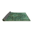thumbnail image 2 of Ahgly Company Indoor Rectangle Persian Turquoise Blue Traditional Area Rugs, 4' x 6', 2 of 4