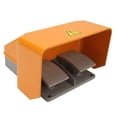 thumbnail image 4 of Interruptor de pie doble, interruptor de Pedal de alimentación momentáneo de doble acción mecánico automático con cubierta protectora de 220V, 4 of 14