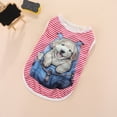 thumbnail image 4 of Loose Neck Dog Vest - Tear-Resistant Soft Polyester - Puppy Shirt Clothes for Outdoor, 4 of 8