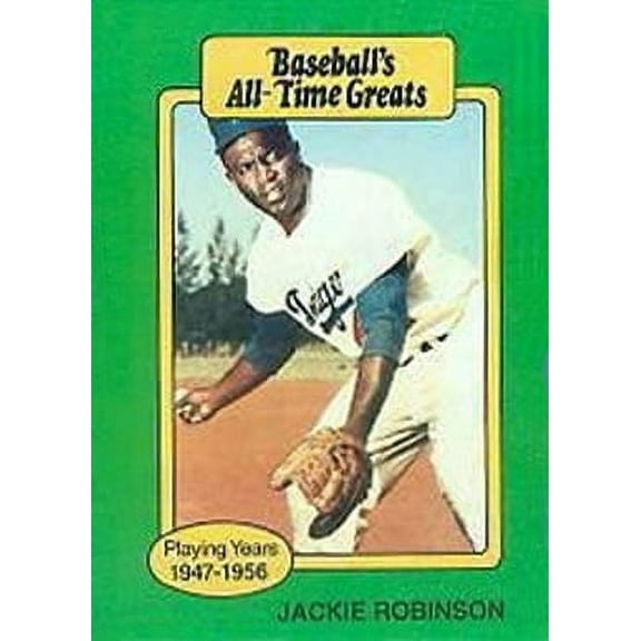 Jackie Robinson 1987 Baseball All-Time Greats Brooklyn Dodger's Baseball Card
