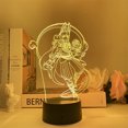 thumbnail image 1 of Luz nocturna LED 3D Plants vs Zombies Tighnaris que cambia de color, 1 of 1
