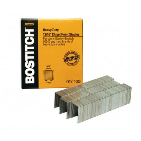 Bostitch 13/16" Heavy Duty Premium Staples, 1000 / Box