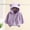 Purple, variant on Winter Coats For Toddler Fleece Baby Jacket Toddler Hoodie With Bear Ear Toddler Zip Up Hoodie Baby Boy Sweater 12-18 Months