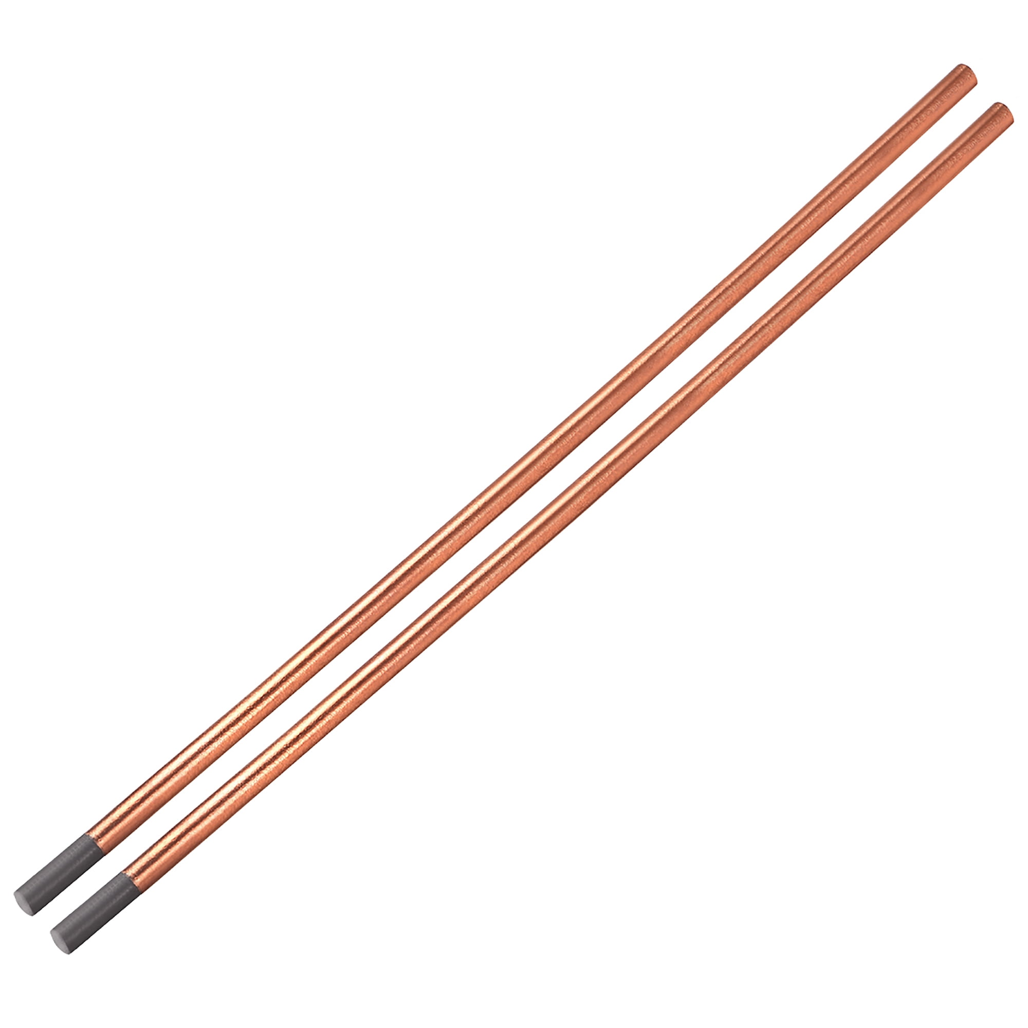 Copper Coated Gouging Carbon 9/32" x 14", 2 pcs Carbon Gouging Rods Copperclad Electrodes