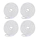 thumbnail image 2 of 4 piezas de líneas de defensa para botes, parachoques inflable duradero y versátil para botes marinos Blanco Cola línea de defensas para barcos, 2 of 8